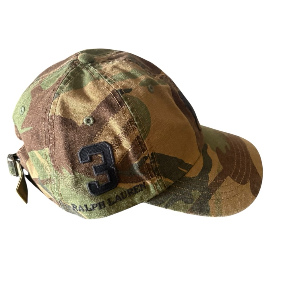 Polo Ralph Lauren Men’s Camouflage Baseball Cap Big Pony OS NWT - Picture 4 of 9